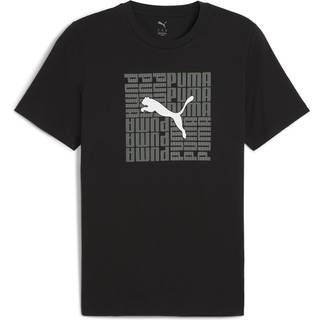 PUMA Graphic Box Tee Men, Clothing, Black, S