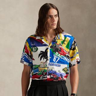 Ralph Lauren F1 Race Poster Shirt Multi