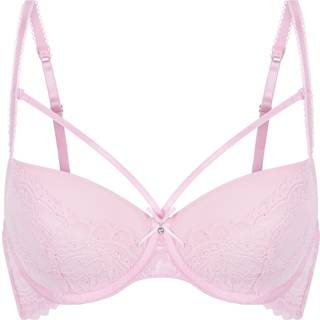 Hunkemöller Formstøbt bøjle-bh Isadora pink - 80E