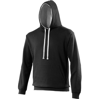 Just Hoods JH003 XS Jet Black/Heather Grey Farve