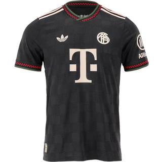 FC Bayern 25/26 Autentisk tredjetrøje - Black / Halo Ivory - M