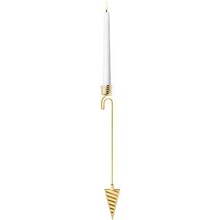 Georg Jensen CC 2025 Strut lysestage, 18K guldbelægning