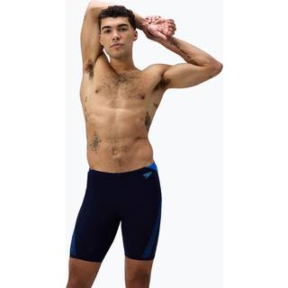 Speedo Hyperboom Splice Jammer Badebukser Herrer størrelse 7 farve blå