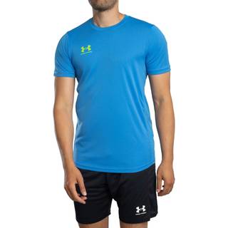 Under Armour Challenger Men's Training Short Sleeve Blue Atlantis / High Vis Yellow M