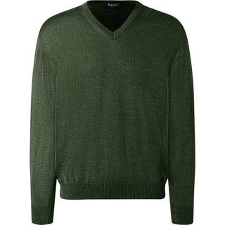 MAERZ Muenchen Herren Pullover grün unifarben