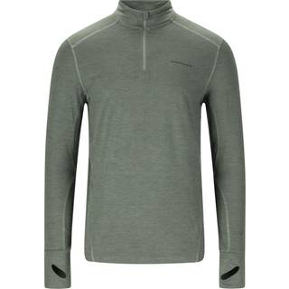 Endurance Tune V2 Melange Midlayer Str. XXL Herre - Grøn trøje til løb og træning i koldt vejr