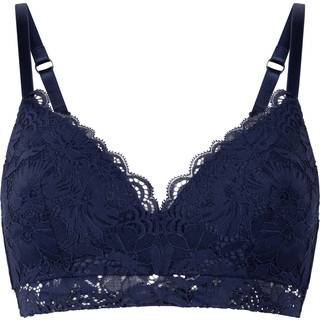 Hunkemöller Formstøbt bh uden bøjle Andrea blå - blå - 80D