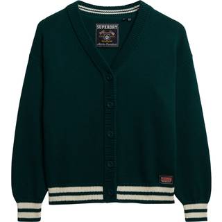 Superdry Superdry Green Slouchy Knitted Cardigan