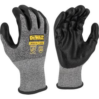 DEWALT DPG575 Skumnitril A3 skrebestandig handske til udendrs arbejde, konstruktion og generelle forml - str. L