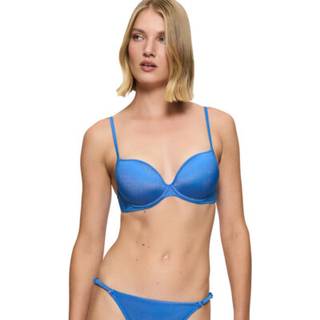 Triumph Midnight Swim Push-Up Bikini Top - Blue - B 36 * Kampagne *