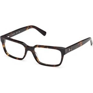 Guess Mand GU50329 052 Optiske stel Acetat Havana Firkantet Normal