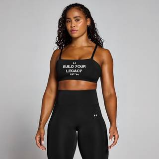 MP Origin Graphic Training Sports Bra til kvinder – Sort - S