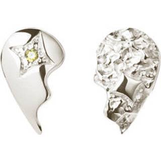 Camille Brinch Sparkly BFF Stud Øreringe Sølv