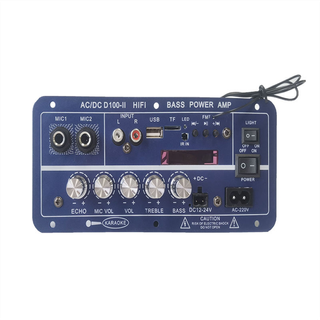 220V 12V digital Bluetooth forstærkerkort EU-stik