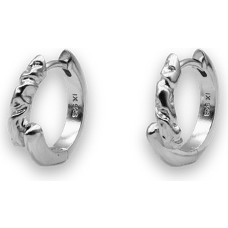 IX Rustic Earring Silver