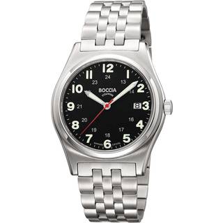 Boccia 3674-02 Herren-Titanuhr mit Saphirglas