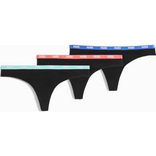 PUMA String Women (3-Pack), Clothing, Black Combo, 3