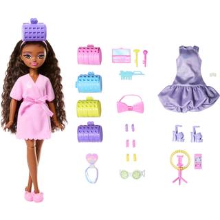 Barbie Dream Bliv klar Brooklyn-modedukke med stiliseret hr inklusive overraskelseshrtilbehr og 15+ looks