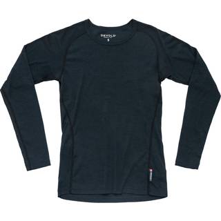 Devold Women's Lauparen Merino 190 Base Shirt Merino undertøj Damer størrelse S farve blå