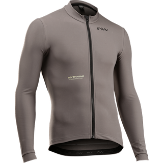 Northwave Extreme Thermal langærmet cykeltrøje herre sand - Størrelse Small