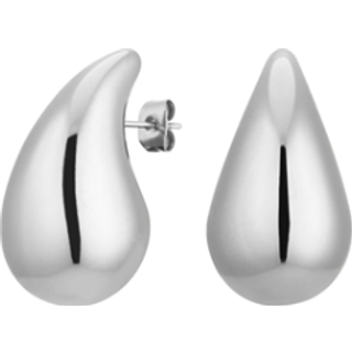 Rosefield JETDS-J932 Damen-Ohrringe Ohrstecker Tropfen Silberfarben