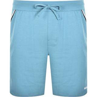 BOSS Unique Jersey Shorts Light Pastel Blue