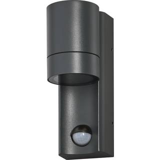 OSRAM Udendørs væglampe med bevægelsessensor ENDURA CLASSIC ISIDOR, dæmpbar, Aluminium/grå/zink, Aluminium, Moderne