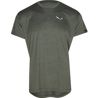 Salewa Puez Melange Dry S/S Tee T-shirt Herrer størrelse 52 farve olivengrøn
