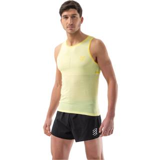 Compressport Pro Racing Singlet Løbeshirt Herrer størrelse L farve grøn