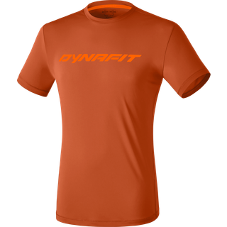 Dynafit Traverse 2 S/S Tee Funktionsshirt Herrer størrelse 50 - L farve rød