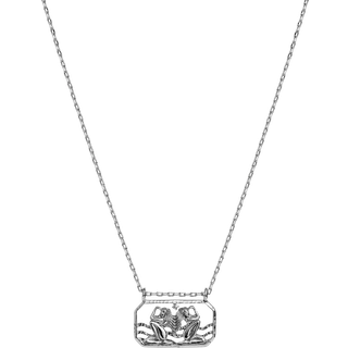 Zodiac Gemini Halskæde 22. Maj - 21. Juni Maanesten - Halskæde i dansk design - ONE SIZE