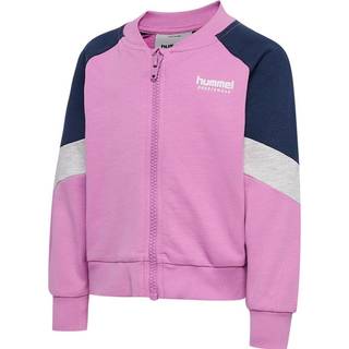 Hummel Loose Block Mini Full-Zip Trøje, Violet, 104