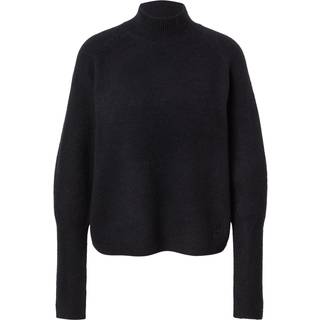Højhalset sweater med relaxed fit i en uldblanding