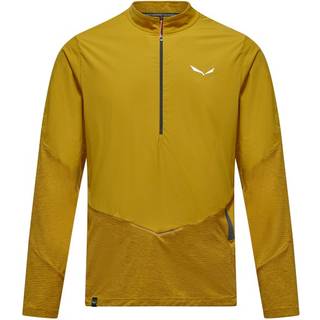Salewa Pedroc Dry Wind HZ Tee Longsleeve Herrer størrelse 50 farve gul