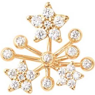 OLE LYNGGAARD COPENHAGEN Shooting Stars ørering i 18 karat guld med 25 diamanter - 1 stk.