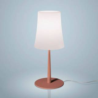 Foscarini Designer bordlampe Birdie Easy, Rød, Stue/spisestue, Metal, Design
