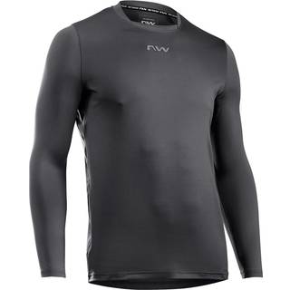 Northwave Bomb Jersey Long Sleeve Cykeljersey Herrer størrelse XXL farve grå