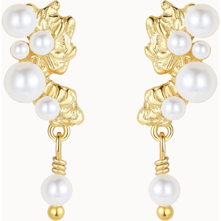 Fei Earrings - Forgyldt