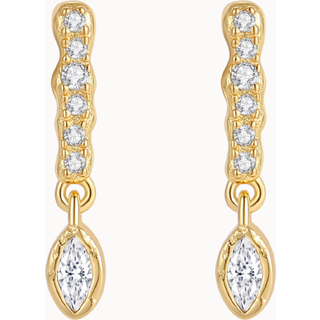 Shenti Earrings - Forgyldt