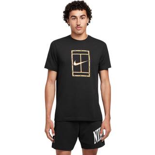 Nike Court Dri-FIT Heritage T-shirt Black