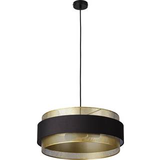 OSRAM Hængelampe Decor Hornet, dæmpbar, Sort, Stue/spisestue, Tekstil/stof/silke, Moderne
