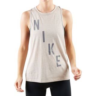 Nike Tailwind Tank Top L Dame - Moon Particle/htr til løb og træning