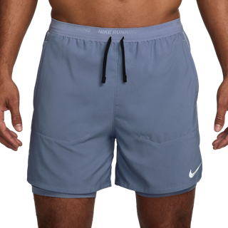 Nike Stride Dri-Fit-hybridløbeshorts til mænd (13 cm) - blå