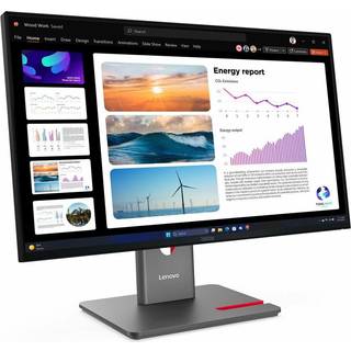 Lenovo ThinkVision P24Q-40 LED display 60,5 cm (23.8") 2560 x 1440 pixel Quad HD LCD Sort