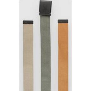 Nike SB 3-In-1 Pack Web Bælte - Uni - orange/olive/khaki