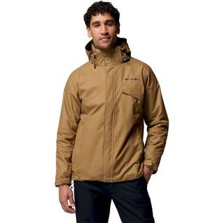Columbia Bugaboo III Fleece Interchange Jacket 3 i 1-jakke Herrer størrelse M farve brun