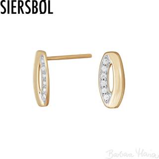 Siersbøl 8kt guld ørestikkere - 355001CZ3