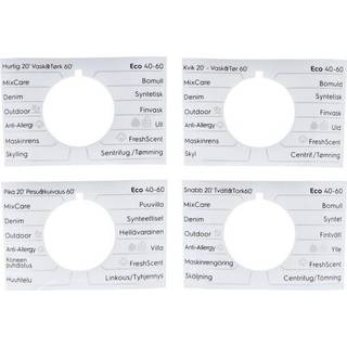 Electrolux programvælger, knap, klæbestof, DA,NO,FI,SV 140109411276