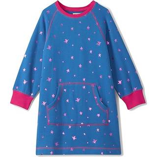 Hatley Hatley Blue Foil Stars Sweatshirt Dress - 104110cm