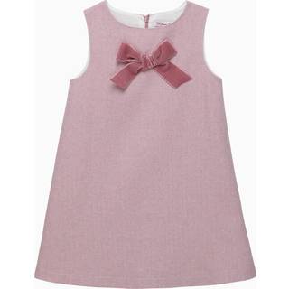 Trotters London Trotters London Pink Georgina Bow Dress - 9298cm